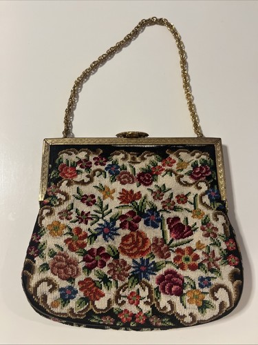 Petit point stickerei beutel - point,