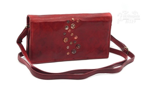 Geldbörse leder pochette - leder,