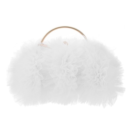 Blumen clutch geldbörse - blumen, satin